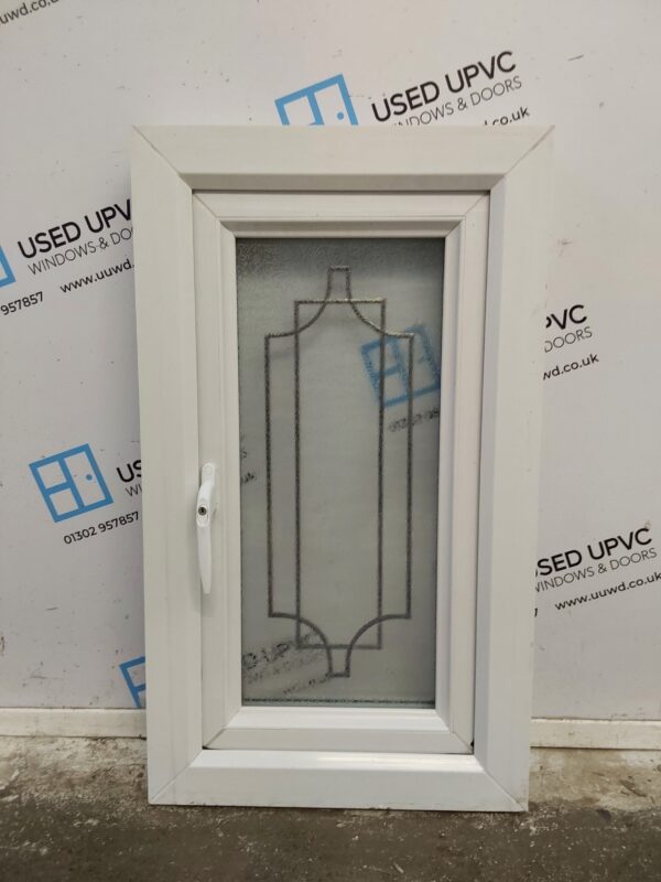 Used White Upvc Window 500mm x 860mm AO007 - Image 2