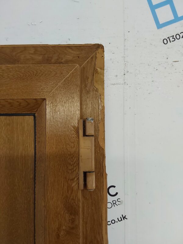Used Oak Upvc Door 620mm x 2050mm 0028 - Image 7