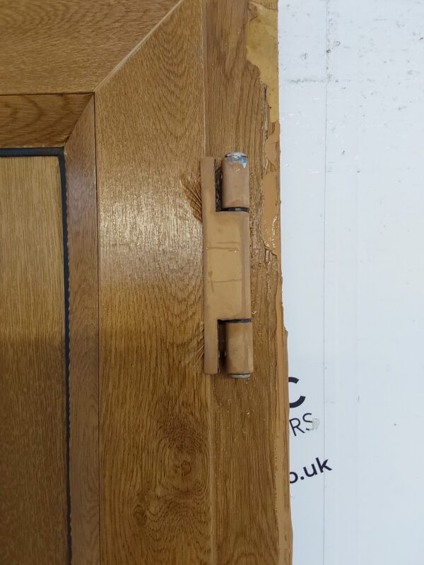 Used Oak Upvc Door 620mm x 2050mm 0028 - Image 10