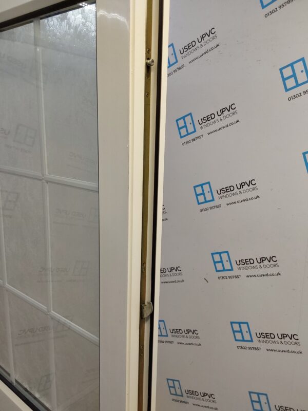 Used White Upvc Back Door 920mm x 2085mm C6048 - Image 4