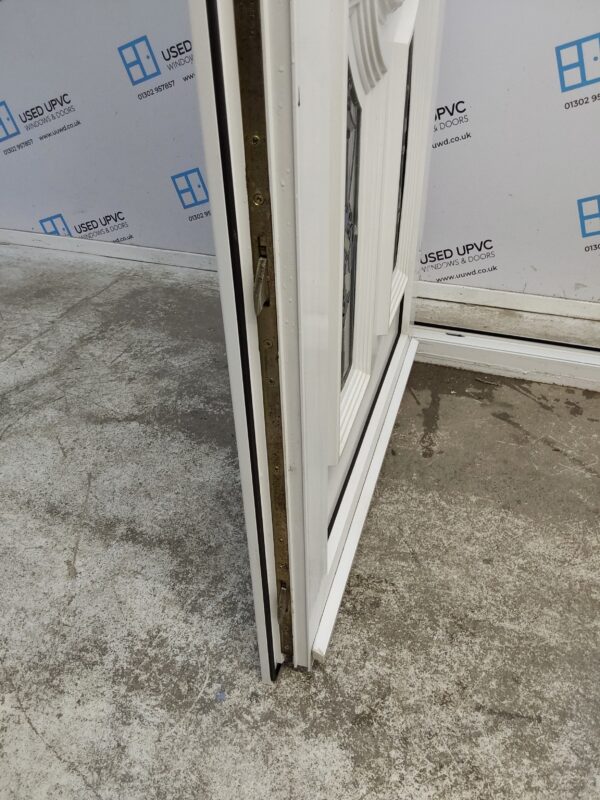 Used White Upvc Back Door 915mm x 2045mm C7D038 - Image 6