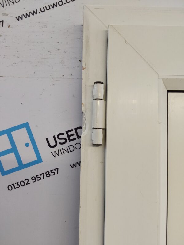 Used White Upvc Front Door 855mm x 2080mm C7D039 - Image 8