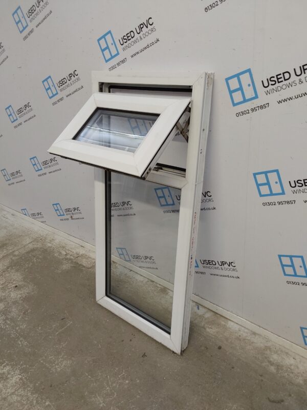 Used White Upvc Window 545mm x 1125mm AO009 - Image 3