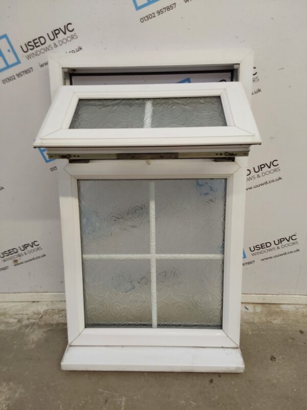 Used White Upvc Window 620mm x 1030mm C2B067 - Image 4