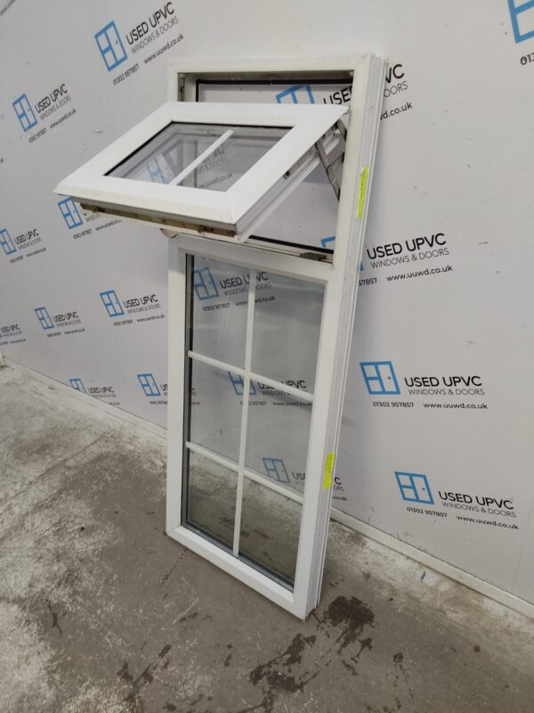 Used White Upvc Window 520mm x 1320mm AO017 - Image 3