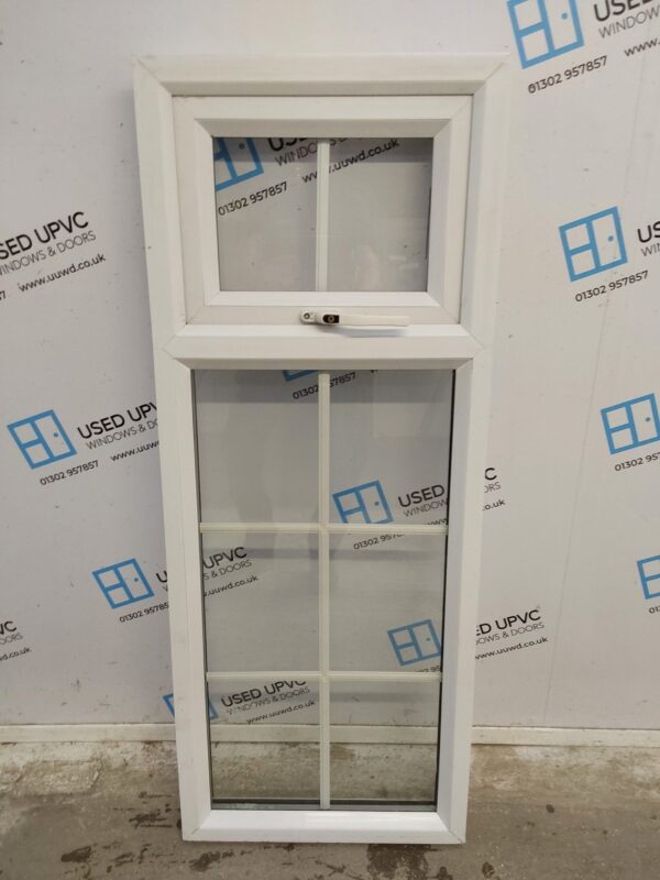 Used White Upvc Window 520mm x 1320mm AO017 - Image 2
