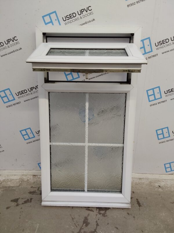 Used White Upvc Window 620mm x 1180mm C2B086 - Image 3