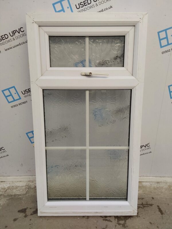 Used White Upvc Window 620mm x 1180mm C2B086 - Image 2