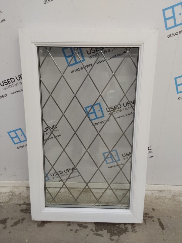 Used White Upvc Window 625mm x 1010mm C2B113 - Image 2