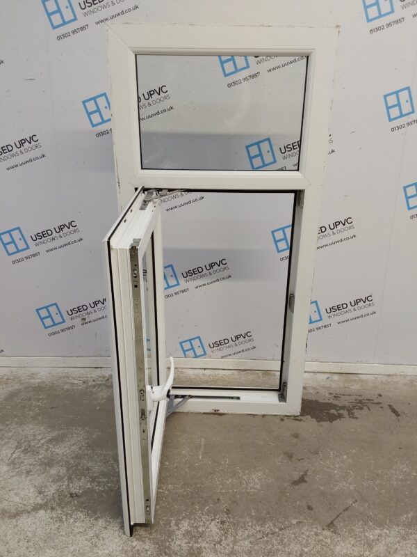 Used White Upvc Window 595mm x 1215mm AO022 - Image 3