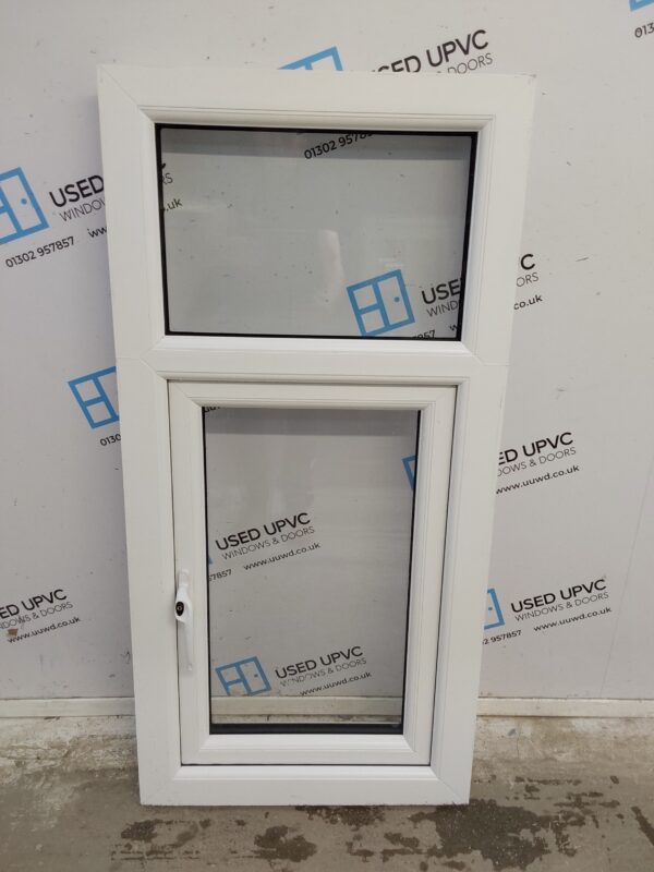 Used White Upvc Window 595mm x 1215mm AO022 - Image 2