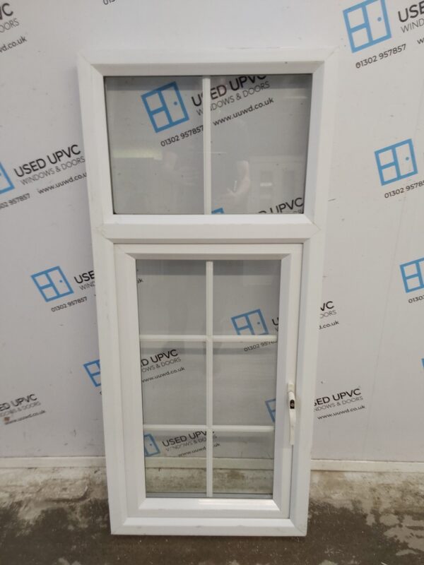 Used White Upvc Window 580mm x 1320mm AO018 - Image 2