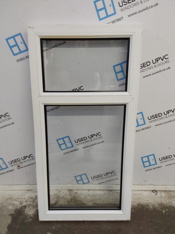 Used White Upvc Window 580mm x 1125mm AO023 - Image 2