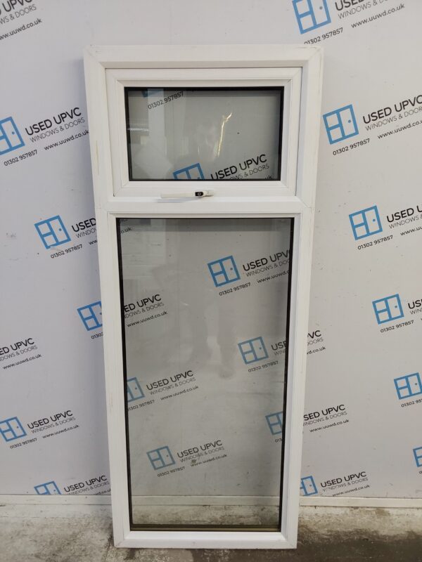Used Woodgrain Upvc Window 675mm x 1710mm C2A005 - Image 2