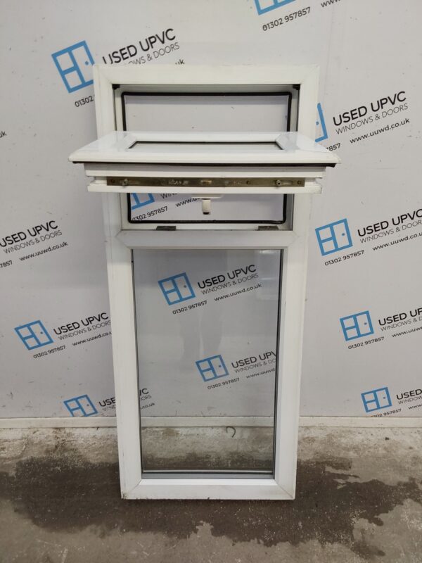 Used White Upvc Window 530mm x 1215mm AO026 - Image 4