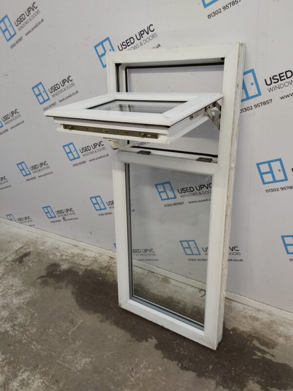 Used White Upvc Window 530mm x 1215mm AO026 - Image 3