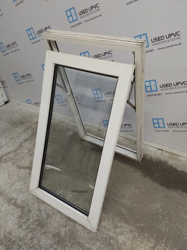 Used White Upvc Window 610mm x 1035mm AO036 - Image 3