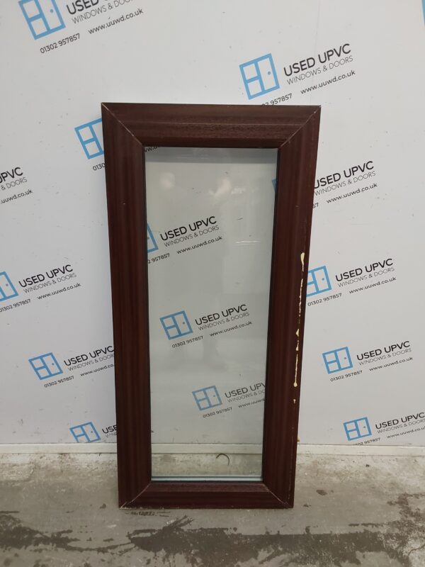 Used Woodgrain Upvc Window 595mm x 1295mm W0541
