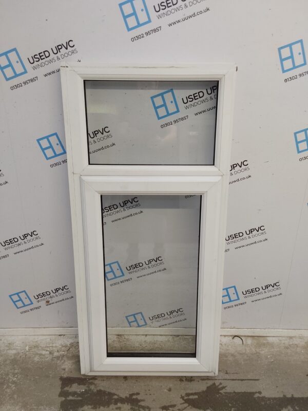 Used White Upvc Window 630mm x 1345mm (Reduce To 610mm) W0075
