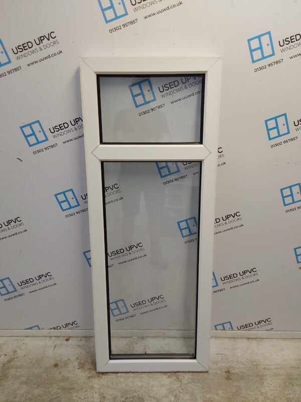 Used White Upvc Window 550mm x 1430mm W0123