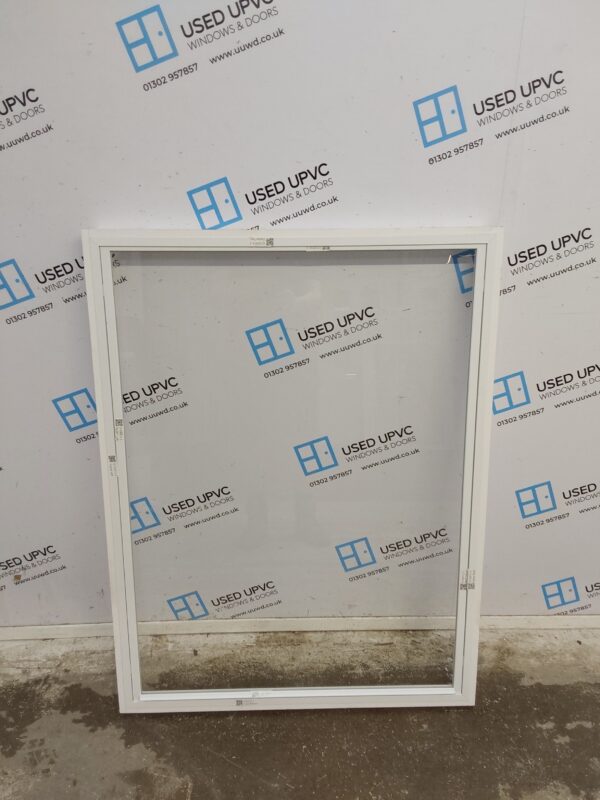 Brand New White Aluminium (Single glazed) Window 885mm x 1160mm C5025