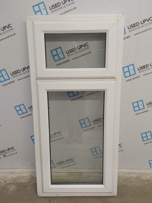 Used White Upvc Window 690mm x 1465mm W0070