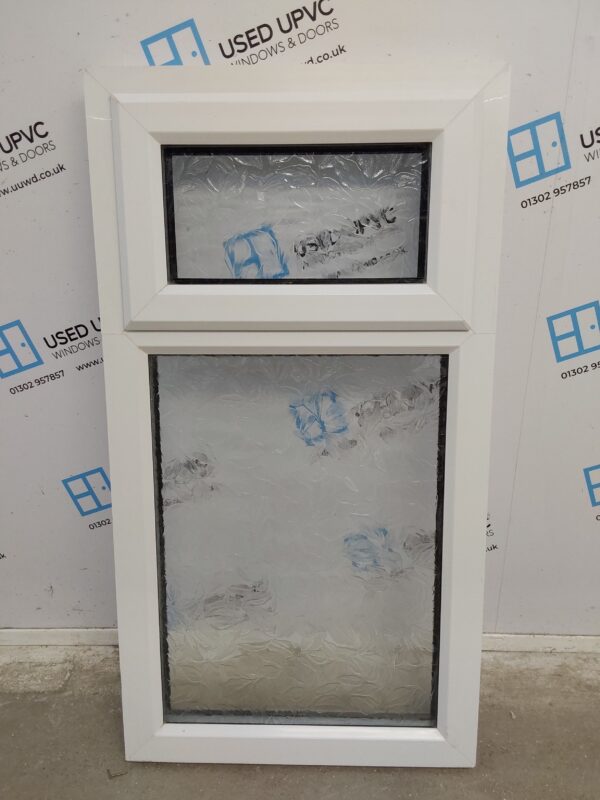 Used White Upvc Window 640mm x 1190mm C2149