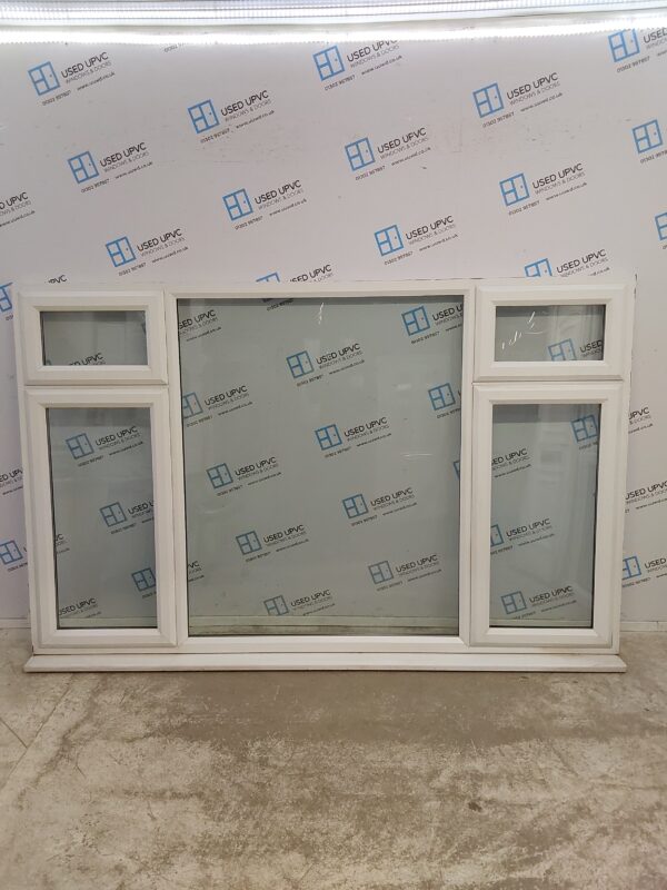 Used White Upvc Window 2385mm x 1530mm LW0047