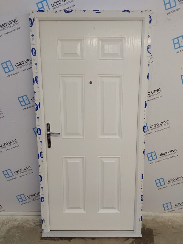 Used White Composite Door 1000mm x 2085mm 0622