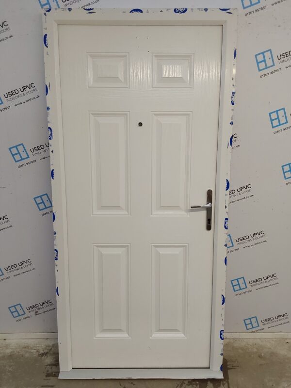Used White Composite Door 1000mm x 2085mm 0612