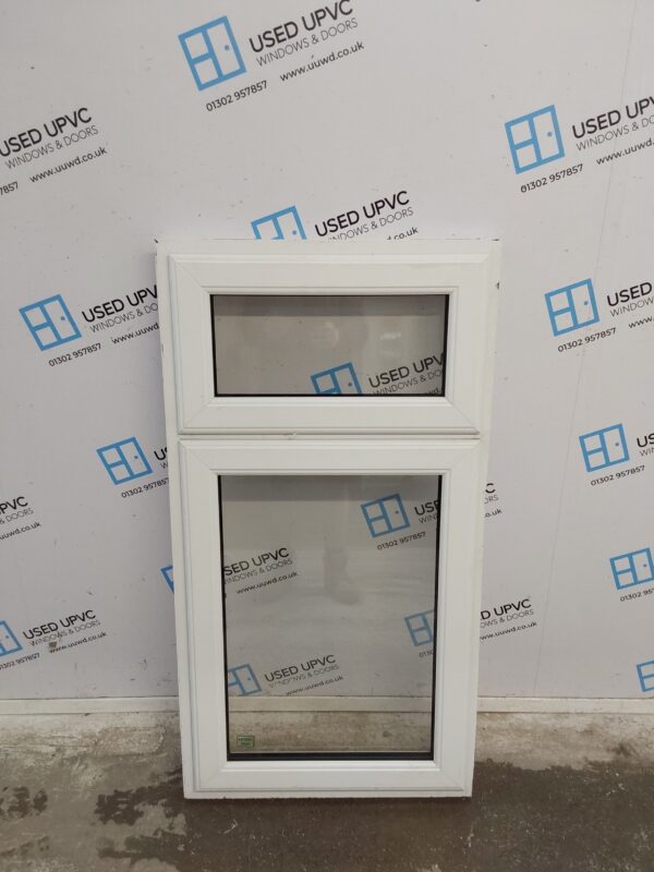 Used White Upvc Window 650mm x 1205mm W0070