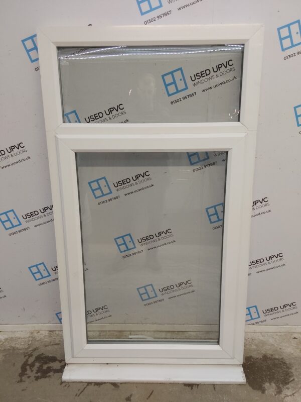 Used White Upvc Window 890mm x 1580mm C5012
