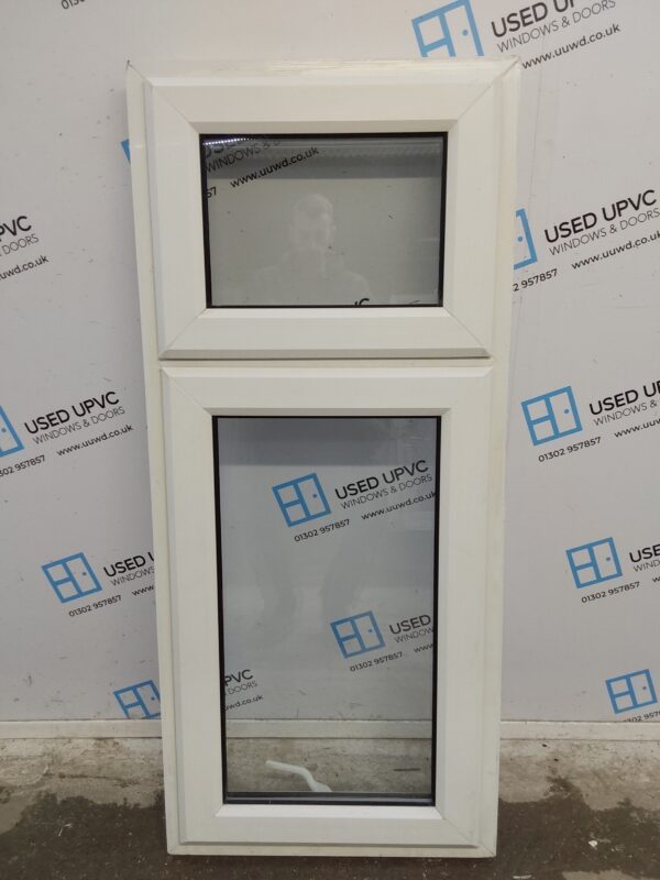 Used White Upvc Window 590mm x 1335mm W0455