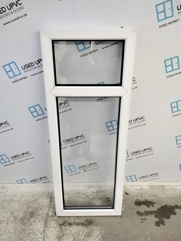 Used White Upvc Window 550mm x 1430mm C3006