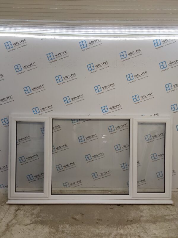 Used White Upvc Window 2440mm x 1290mm LW0012