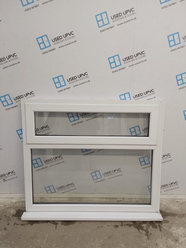 Used White Upvc Window 1230mm x 1055mm (Reduce To 1215mm) LW0128