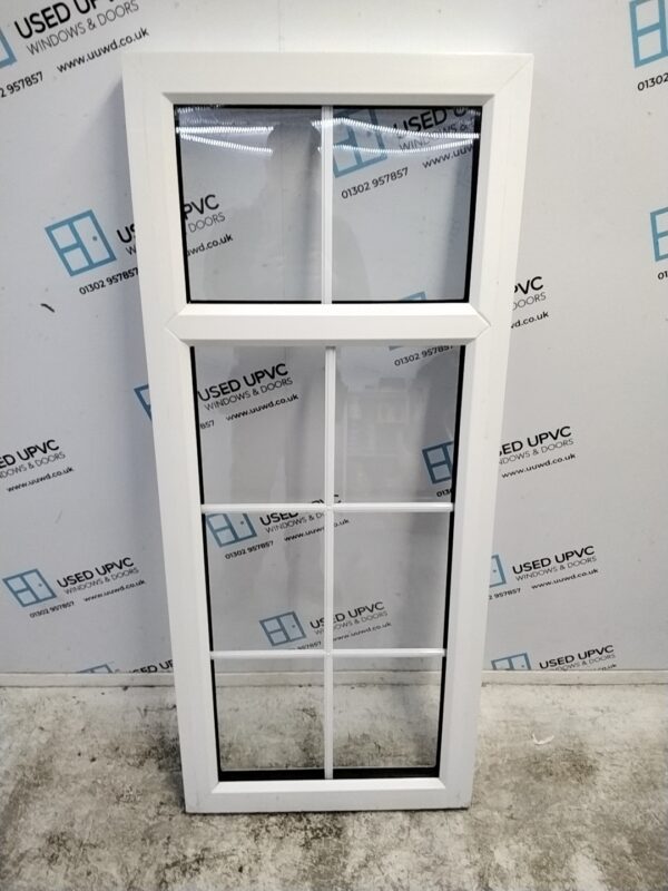 Used White Upvc Window 610mm x 1435mm C3016