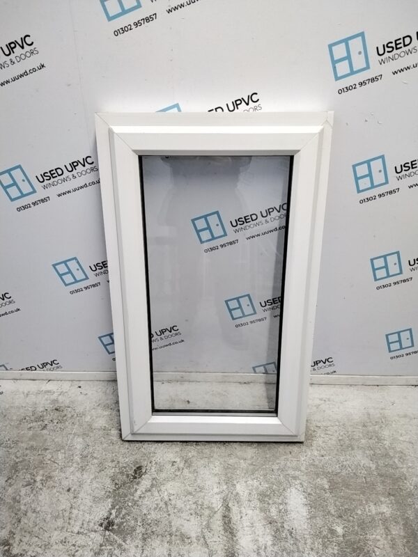 Used White Upvc Window 620mm x 1040mm C3020