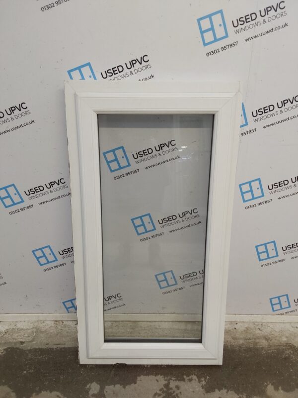 Used White Upvc Window 640mm x 1200mm C3023