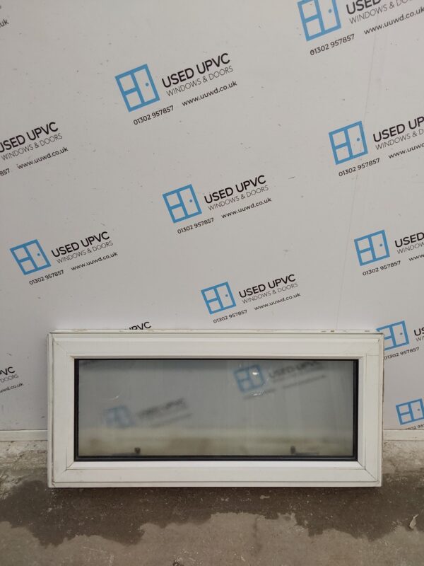 Used White Upvc Window 1070mm x 495mm C3029