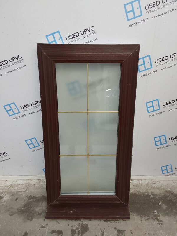 Used Woodgrain Upvc Window 620mm x 1200mm C3034