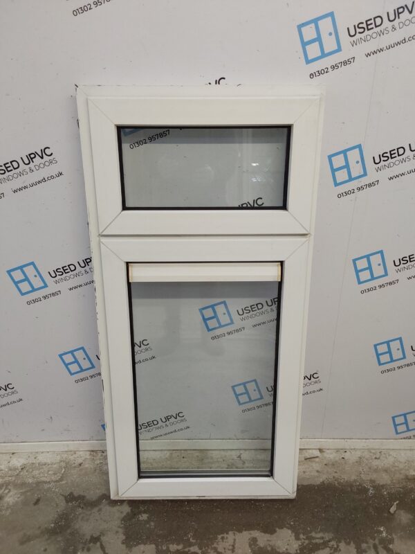 Used White Upvc Window 610mm x 1265mm C3036
