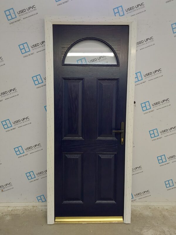 Brand New Dark Blue Composite Back Door 880mm x 2095mm C1ND30