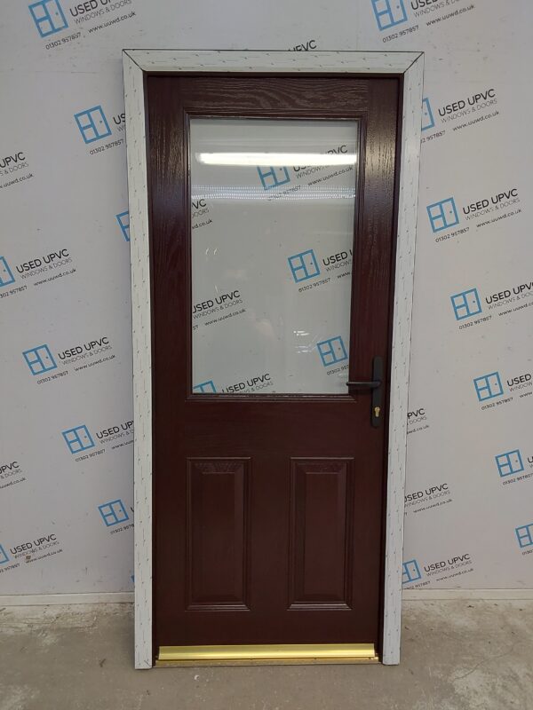 Brand New Brown Composite Back Door 920mm x 2025mm C1ND69