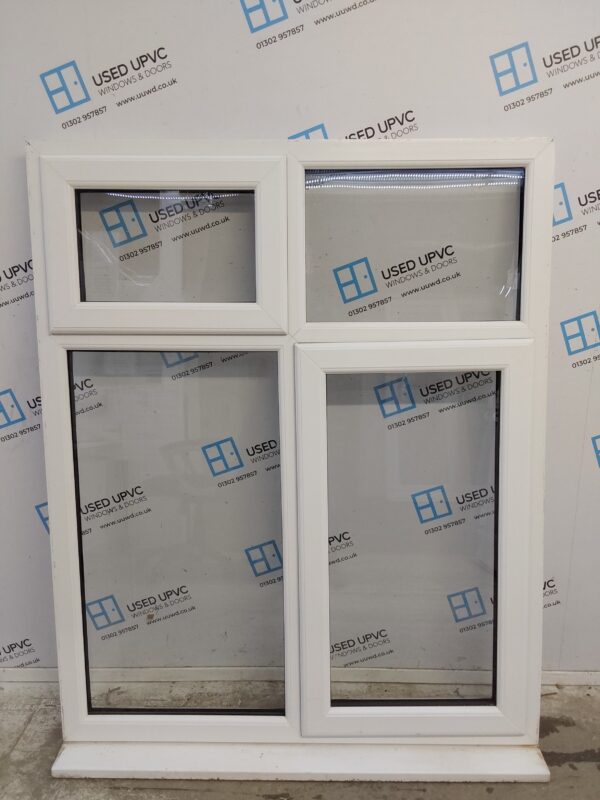 Used White Upvc Window 1220mm x 1520mm C5004