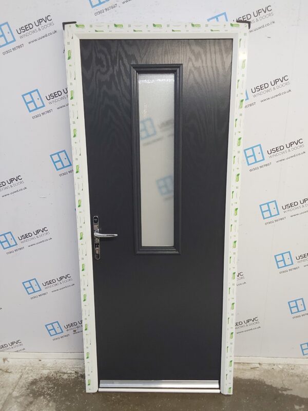 Brand New Anthracite Grey Composite Door 850mm x 1980mm C1ND83