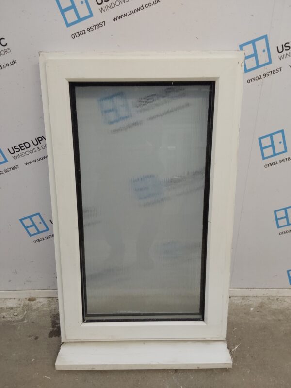 Used White Upvc Window 645mm x 1080mm C3045