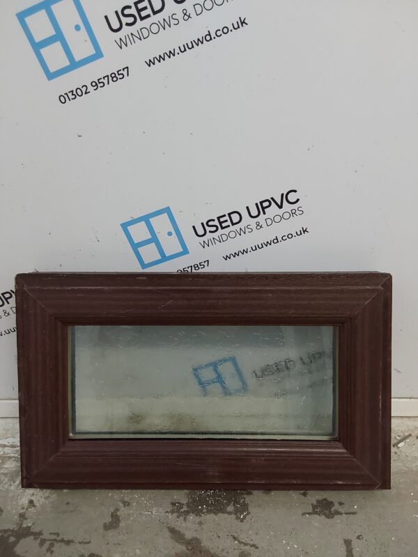 Used Woodgrain Upvc Window 620mm x 365mm W0236