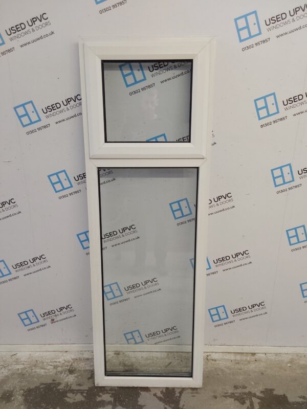 Used White Upvc Window 545mm x 1635mm W0280