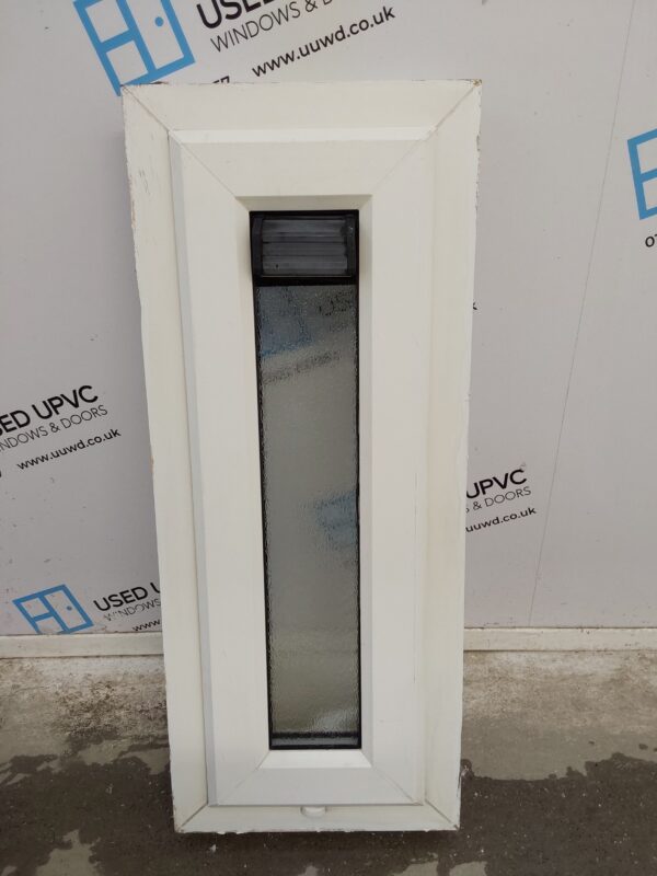 Used White Upvc Window 355mm x 855mm C3048